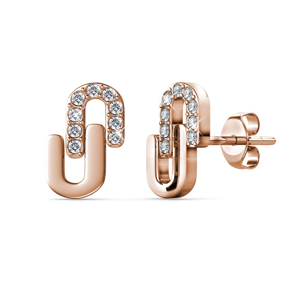 MYC Paris Union Ohrringe Rosegold