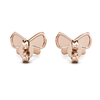 MYC Paris Schmetterlingsohrringe Rosegold