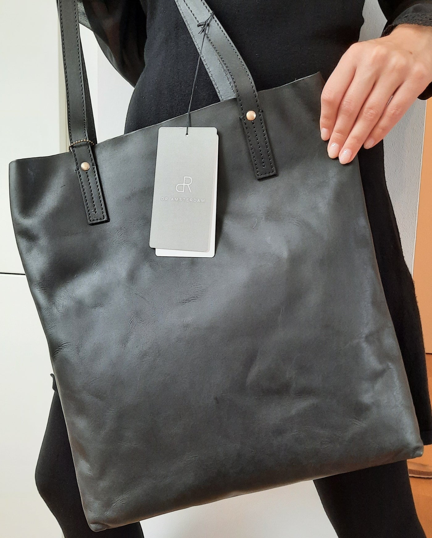 dR Amsterdam Shopper Black