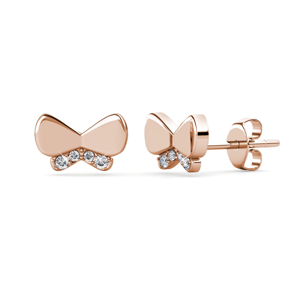 MYC Paris Schmetterlingsohrringe Rosegold