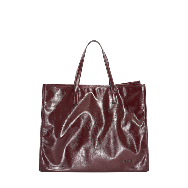 Bulaggi Crinkle Shopper Burgunderot