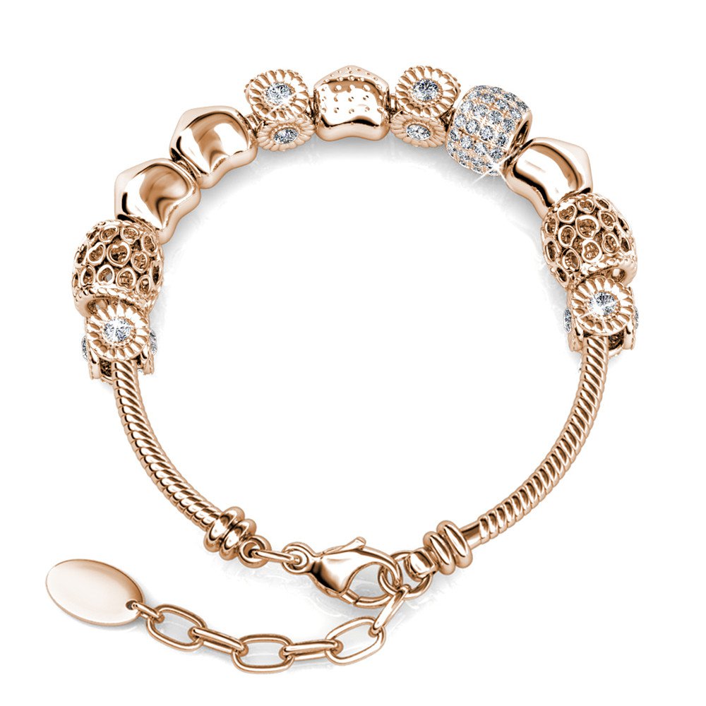 MYC Paris Bettelarmband Rosegold