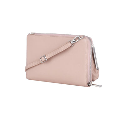 Lara Lauren Denver QF Wallet Mobile Bag Clutch rose