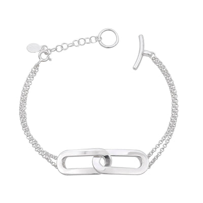 Rich Passion Armband Double Silber - Exklusiv German Partner